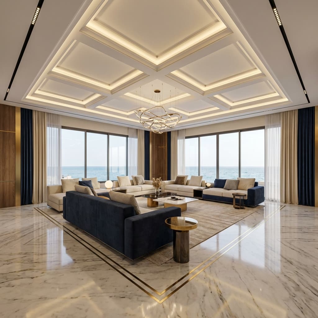 أعمال التشطيبات والديكور